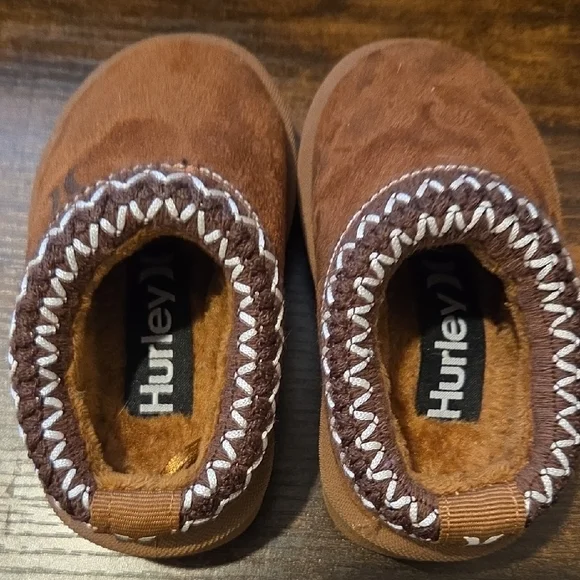 Hurley Little Girl Slippers Size 5 - Picture 5 of 6